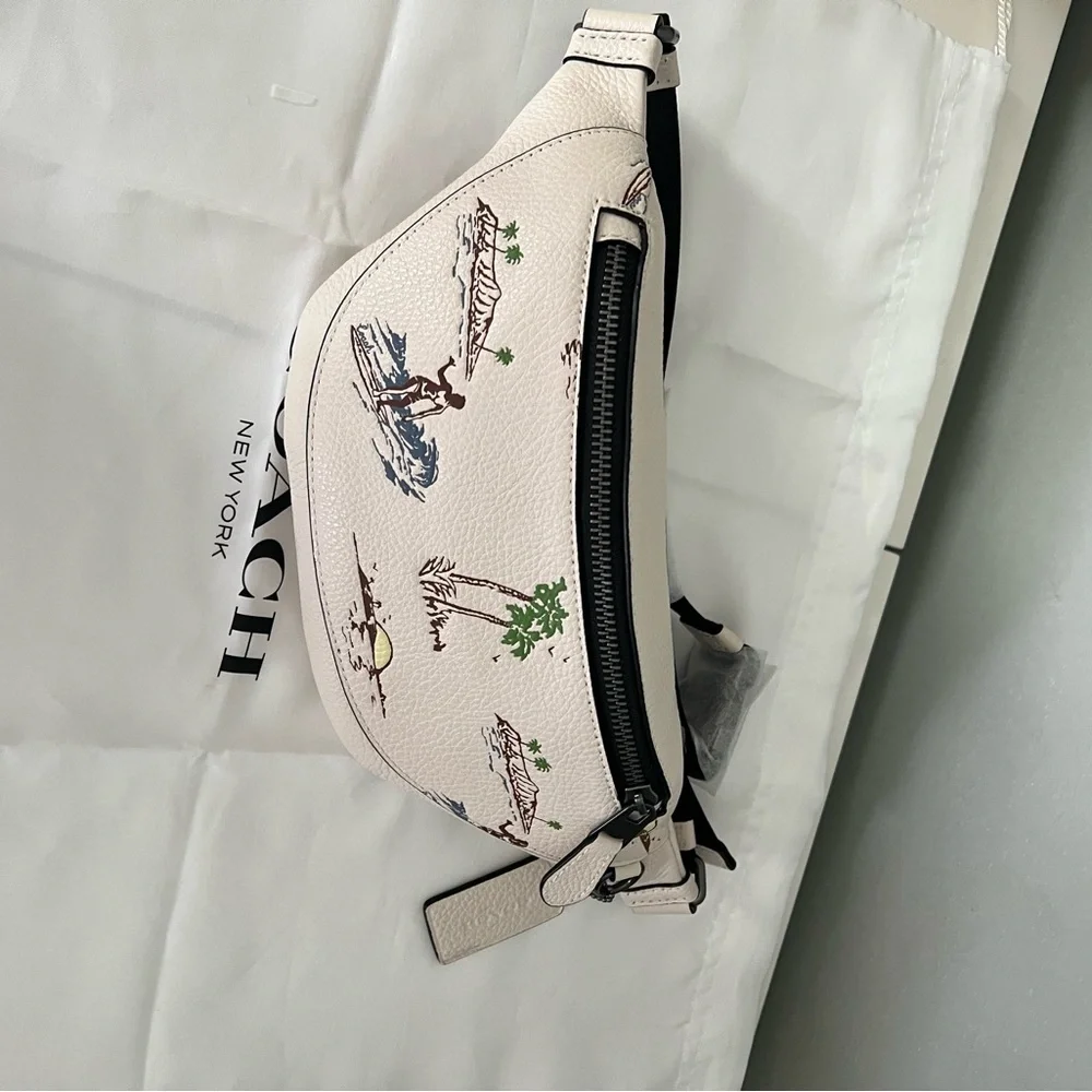 Coach Leather  Belt Bag - Picture 2 of 9